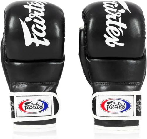 Fairtex FGV18 Guantes de Muay Thai para Hombres, Mujeres y Niños | Guantes de MMA para Artes Marciales | Hechos de Cuero de Calidad Premium, Ligeros