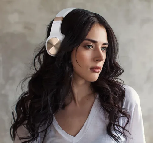 Miniatura 6 de Auriculares Bluetooth Riwbox, XBT-80 - Auriculares inalámbricos plegables con Bluetooth, estéreo, con micrófono y control de volumen, con cable e