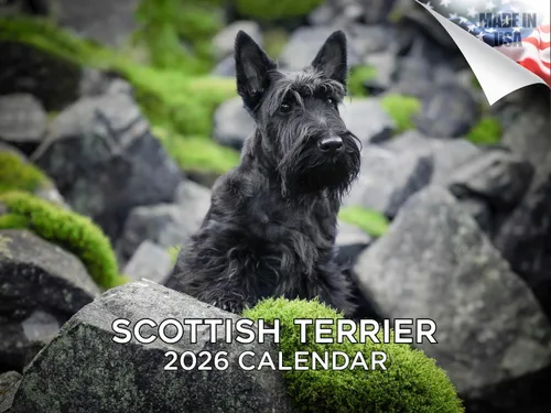 Miniatura 86 de Calendario 2025 2026 de cachorros Cocker Spaniel - Calendario mensual de pared de raza de perro - 12" x 24" abierto - Papel grueso sin sangrado