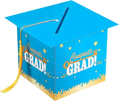 Miniatura 11 de Outus Caja de tarjetas de graduación 2026 con borla, titular de la tarjeta de felicitación para graduación, caja de regalo de graduación