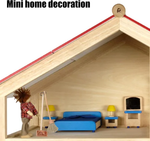 Miniatura 3 de Mini cosas que realmente funcionan, recogedor de escoba en miniatura