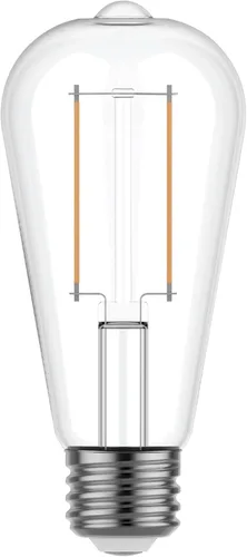 Miniatura 3 de GE Bombillas LED clásicas, 60 W Eqv, blanco suave, estilo Edison ST19 (paquete de 24)