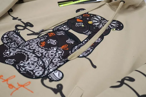 Miniatura 80 de SCREENSHOT Sudadera urbana de forro polar para hombre, diseño de dibujos animados de animación, parche bordado de gel