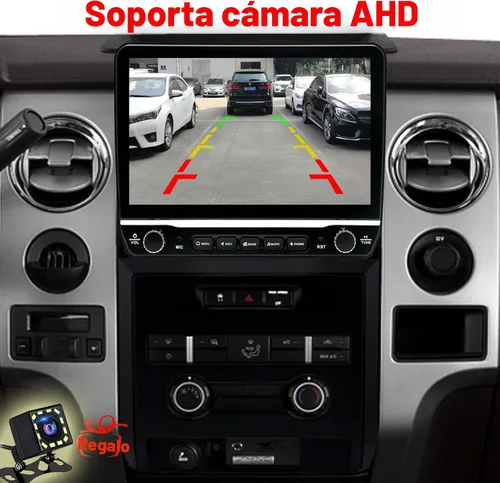 Miniatura 4 de para Ford F150 Actualización de Radio 2009 2010 2011 2012, Estéreo con Pantalla Táctil QLED, CPU de 8 Núcleos, Compatibilidad con Carplay Android