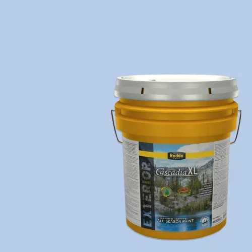 Miniatura 63 de Rodda Paint CASCADIA XL - Pintura satinada e imprimación para exteriores en uno, cuarto de galón, idea abstracta