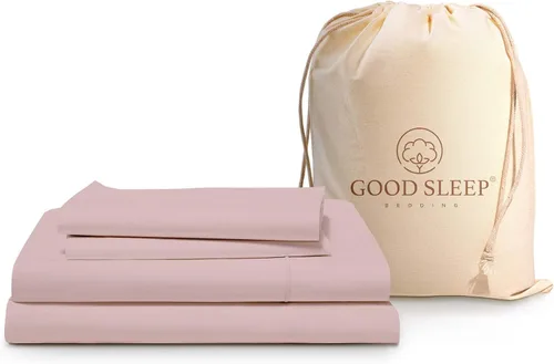 Miniatura 19 de Good Sleep Bedding Juego de sábanas tamaño individual, sábanas 100% algodón egipcio, suaves, 3 piezas, cama de calidad de hotel, juego de sábanas