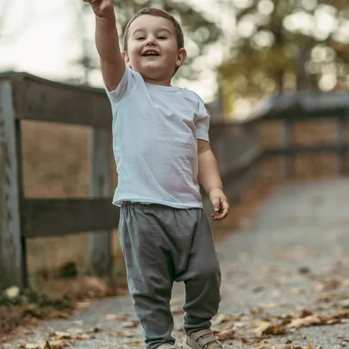 Miniatura 6 de HonestBaby Pantalones harén de algodón orgánico para bebé, paquete múltiple