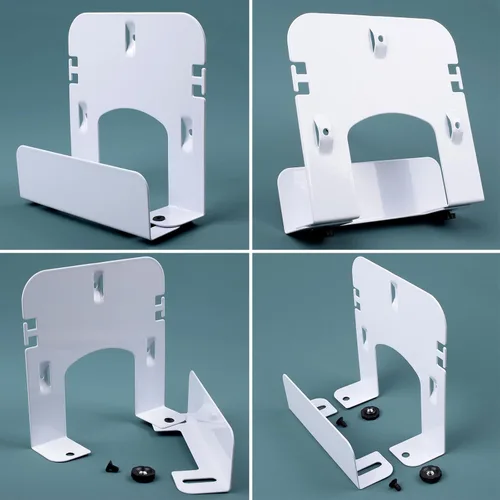 Miniatura 5 de Gmailmall - Soporte de pared ajustable para módem para la mayoría de reproductores multimedia estrechos, compatible con Roku, router, Fire TV, M4