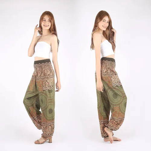 Miniatura 2 de Pantalones bohemios, pantalones harem, de yoga, para mujer, para la playa