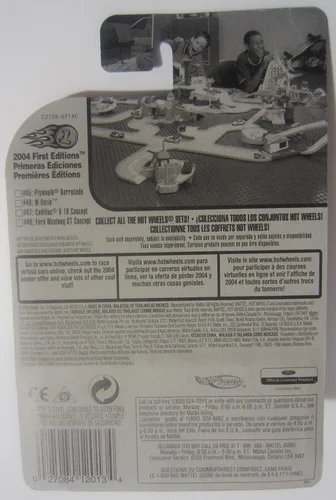 Miniatura 3 de 2004 Hot Wheels Toys R Us Exclusive Zamac First Editions Ford Mustang GT Concept Unpainted #2004-048 by Hot Wheels
