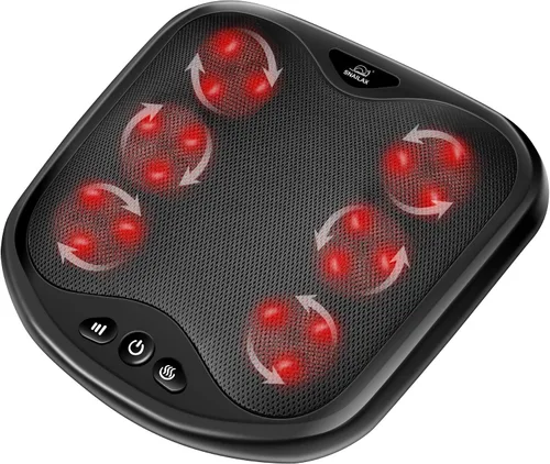 Miniatura 2 de Snailax Masajeador de pies Shiatsu con calor y masajeador de espalda con calor