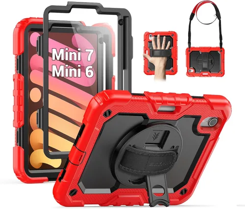 Miniatura 23 de SEYMAC Funda para iPad de 9ª/8ª/7ª Generación Estuche 10.2" 2021-2019, Funda Protectora de Cuerpo Completo Resistente a Prueba de Golpes de Servicio