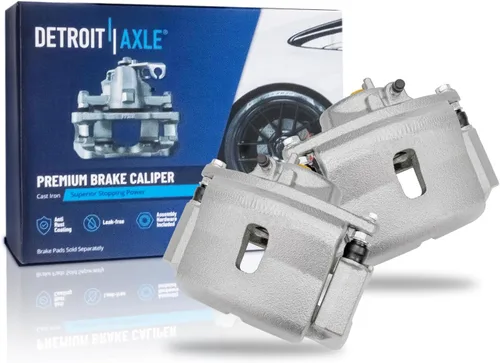 Miniatura 23 de Detroit Axle - 4 pinzas de freno para Honda Element 2003-2011 Pinzas de freno de disco con soportes 2004 2005 2006 2007 2008 2009 2010 reemplazo