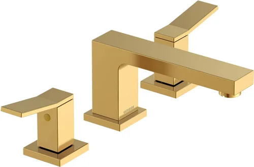 Miniatura 9 de Gerber Avian - Grifo de baño de una sola manija con drenaje de toque de metal, níquel cepillado cepillado níquel