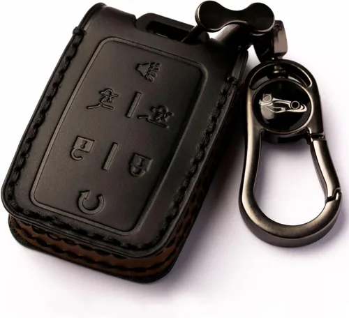 Miniatura 11 de Funda para llavero de coche, carcasa protectora de llaves suave con protección completa Compatible con Chevrolet Silverado Colorado GMC Canyon