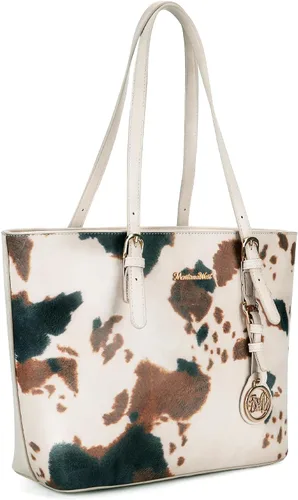 Miniatura 4 de Montana West Monederos para mujer, juego de 3 piezas, bolso de mano con estampado de leopardo