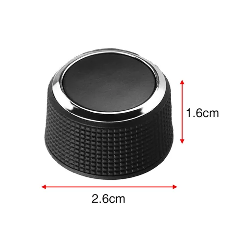 Miniatura 3 de Juego de 2 perillas de control de volumen de audio trasero compatibles con Buick Enclave Cadillac Escalade Chevy Suburban GM Tahoe Traverse