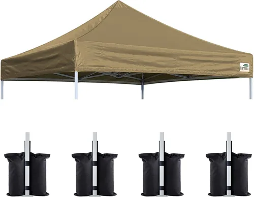 Miniatura 75 de Eurmax USA toldo desplegable de repuesto, cubierta superior para tienda de campaña, armado instantáneo, solo la cubierta superior, 4 bolsas