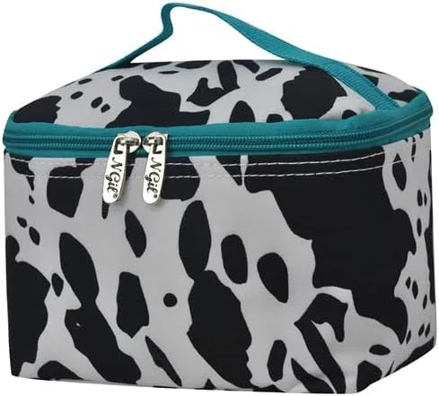 Miniatura 53 de NGIL Bolsa de cosméticos de viaje, bolsa organizadora de maquillaje para mujeres y niñas, Azul Rey Diamantina, Casual