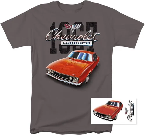 Miniatura 2 de Popfunk Camiseta clásica para coche Chevy Camaro 1967