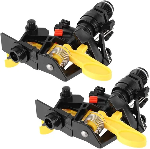 Miniatura 8 de Rociador de impulso de jardín de riego de impacto 2PCS para riego de agua, hilo macho DN15