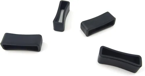 Miniatura 3 de Honbay 4 correas de reloj de repuesto de goma de 0.78 pulgadas (0.787 in)