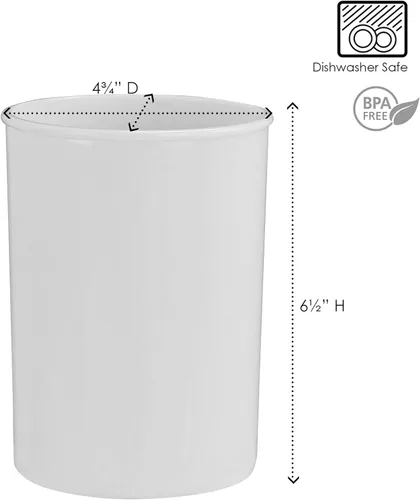 Miniatura 9 de Reston Lloyd Calypso Basics- Almacén multiusos para almacenamiento de utensilios de cocina, encimera de cocina y escritorio de oficina, duradero