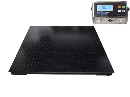 Miniatura 16 de SellEton SL-4x4-10k-NN - Báscula de suelo de 10,000 libras x 1 libra, 48 x 48 pulgadas, precisa, con indicador digital de metal inteligente
