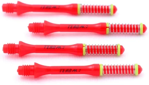 Miniatura 10 de CUESOUL TERO AK7 Slim Dart Shafts S/M/L - Muelle telescópico integrado para dardos de punta de acero y dardos de punta suave, juego de 3 piezas
