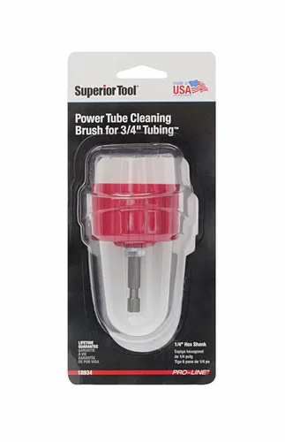 Miniatura 2 de Superior Tool 18934 Cepillo de limpieza de tubos de alimentación de 3/4 pulgadas