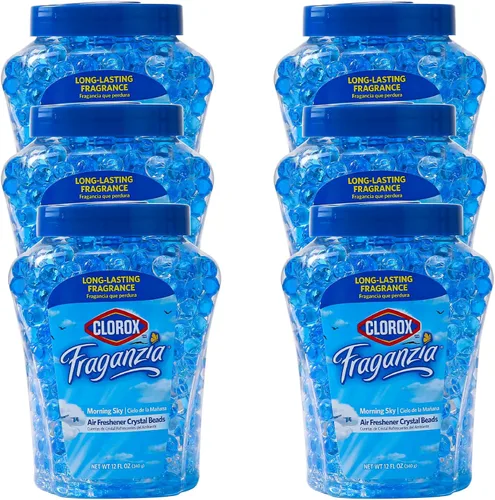 Miniatura 6 de Clorox Fraganzia Crystal Beads Ambientador con aroma hawaiano de escape, desodorante de habitación de larga duración, cuentas de gel eliminador