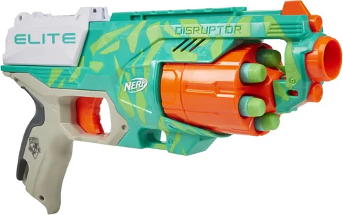 Miniatura 8 de Nerf Elite Disruptor Blaster Reflex, Slam Fire, azul (exclusivo de Amazon)