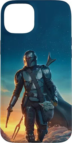 Miniatura 9 de iPhone 11 Pro Max Star Wars The Mandalorian and Grogu Sunset Poster Case