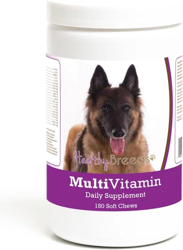 Miniatura 135 de Healthy Breeds Bulldog francés multivitamínico suave masticable para perros 180