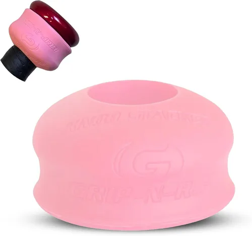 Miniatura 11 de Anillo de estrangulamiento de Grip-N-Rip para bate de béisbol/sóftbol con empuñadura de botón y apilable para un ajuste personalizado y comodidad
