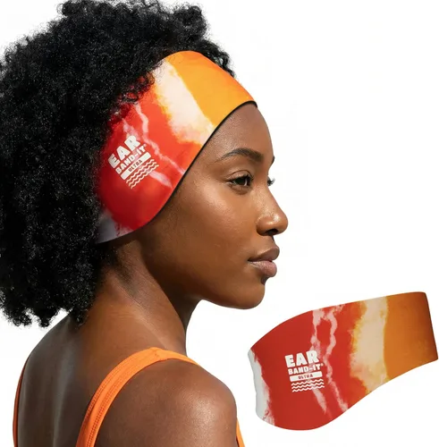 Earvolution Ear Band-It Ultra Swimming Headband for Kids and Adults - Invented by Ear, Nose, and Throat Physician - Custom Anti-Slip Grip Neoprene