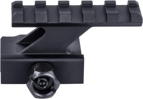 Monstrum Tactical Lockdown Series - Soporte elevador ligero | Perfil alto | 2.2 pulgadas L / 5 ranuras