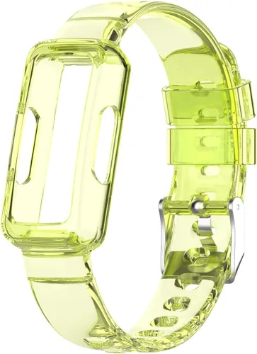Miniatura 5 de Funda protectora con correas compatibles con Fitbit Luxe/Inspire 2/Inspire/Inspire hr/Ace 2/Ace 3, bonita correa de reloj suave para hombres