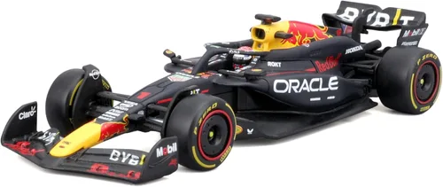 Bburago 1:43 2024 Modelo de Carrera Oracle Red Bull RB20 con Casco, Verstappen #1