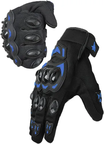 Guantes de motocicleta, guantes de pantalla táctil para moto con nudillos duros, guantes tácticos, guantes de equitación, guantes antideslizantes