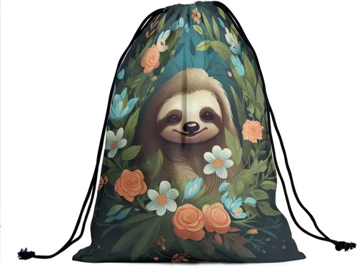 Miniatura 72 de Bolsa de agarre de gimnasia de piel de animal, bolsa de gimnasia con cordón ajustable, bolsa de cuerda para fauna silvestre, Mariposas Galaxy