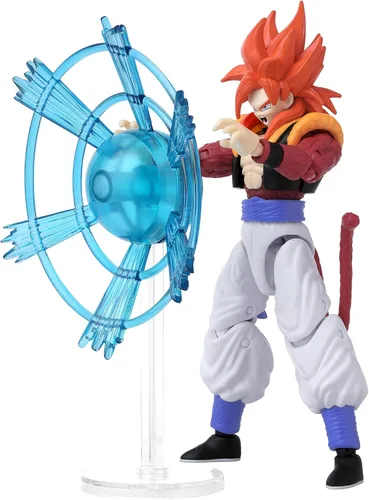 Miniatura 5 de Dragon Ball Super - Figura de acción y set de accesorios Dragon Stars Power Up Pack, Gogeta Super Saiyan 4, Bandai Namco