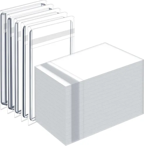 Miniatura 8 de AmazingSpark 300 bolsas resellables de equipo para tarjetas coleccionables de 35 a 130 puntos, fundas para tarjetas deportivas, fundas de plástico