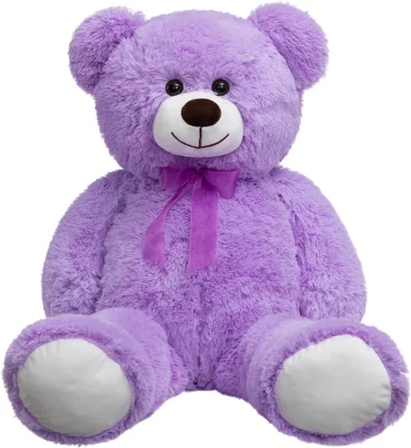 Miniatura 23 de HollyHOME - Oso de peluche gigante, animales de peluche de 36 pulgadas, color lago azul Azul lago