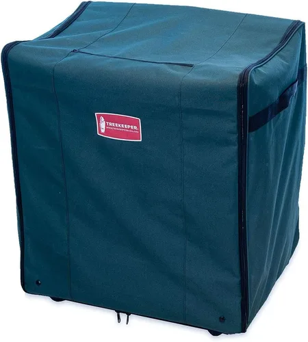 Miniatura 6 de TreeKeeper Caja de almacenamiento telescópica de adornos navideños con divisores: organizador ajustable con capacidad para 120 adornos de hasta 4