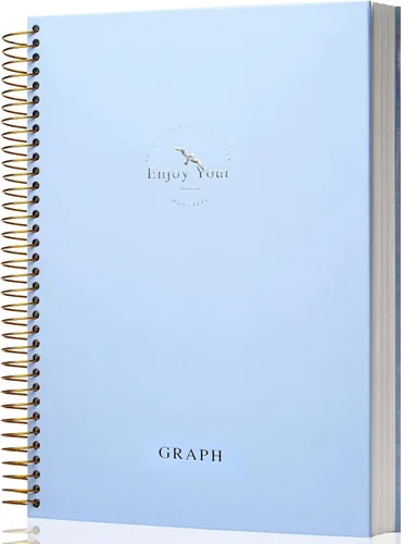 Miniatura 13 de FLYING EAGLE Cuaderno Diario de Espiral de Tapa Dura 8.5 x 11 Cuaderno de Espiral Grande 210 Páginas Cuaderno de Rayas Universitarias Cuaderno