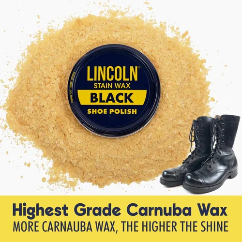 Miniatura 3 de Lincoln Cera para pulir zapatos - 2-1/8 oz Fabricado en Estados Unidos desde 1925