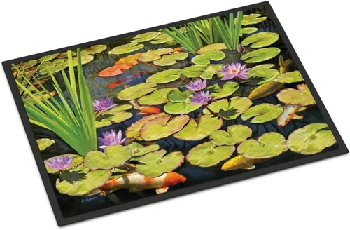 Miniatura 37 de Caroline's Treasures PRS4045MAT - Tapete para puerta delantera, 18 x 27 pulgadas, para interiores y exteriores, para entrada, antideslizante