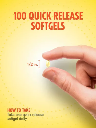 Miniatura 4 de Sundance Vitamina E 180 mg (400 UI) 100 cápsulas blandas de liberación rápida Fórmula de alta potencia Suplemento sin OMG y sin gluten