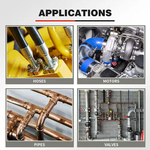 Miniatura 7 de JIC y ORFS Master - Kit de tubo de manguera y tapón hidráulico industrial JIC y ORFS Master de 160 piezas, roscado de precisión en ORFS y tamaños